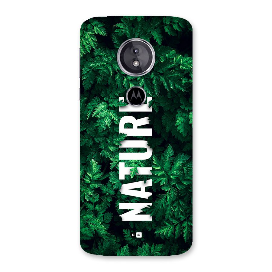 Nature Leaves Back Case for Moto E5