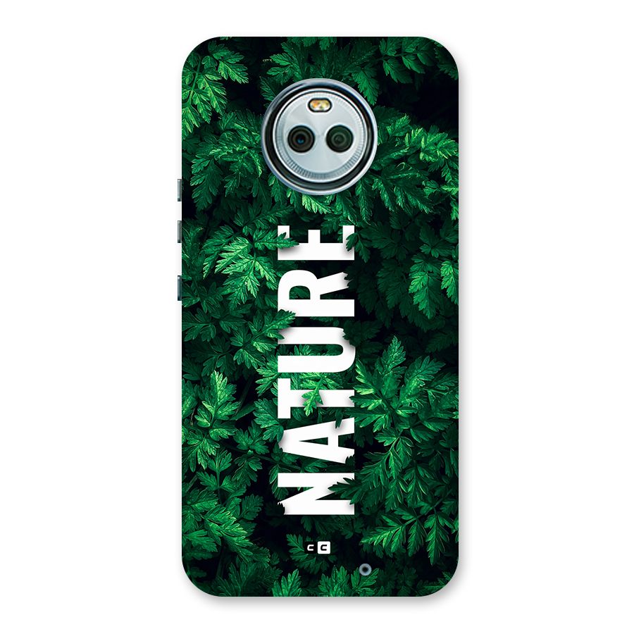 Nature Leaves Back Case for Moto X4