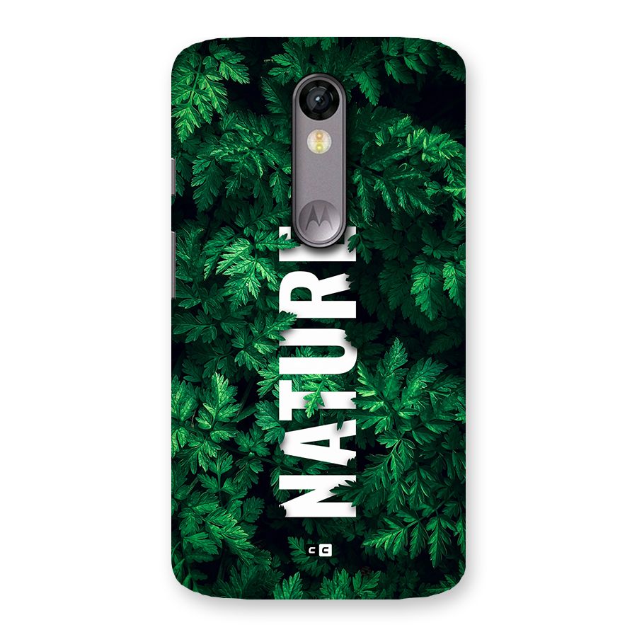 Nature Leaves Back Case for Moto X Force