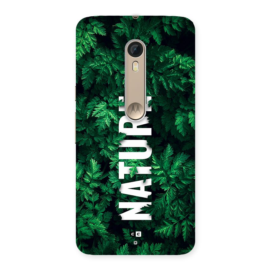 Nature Leaves Back Case for Moto X Style