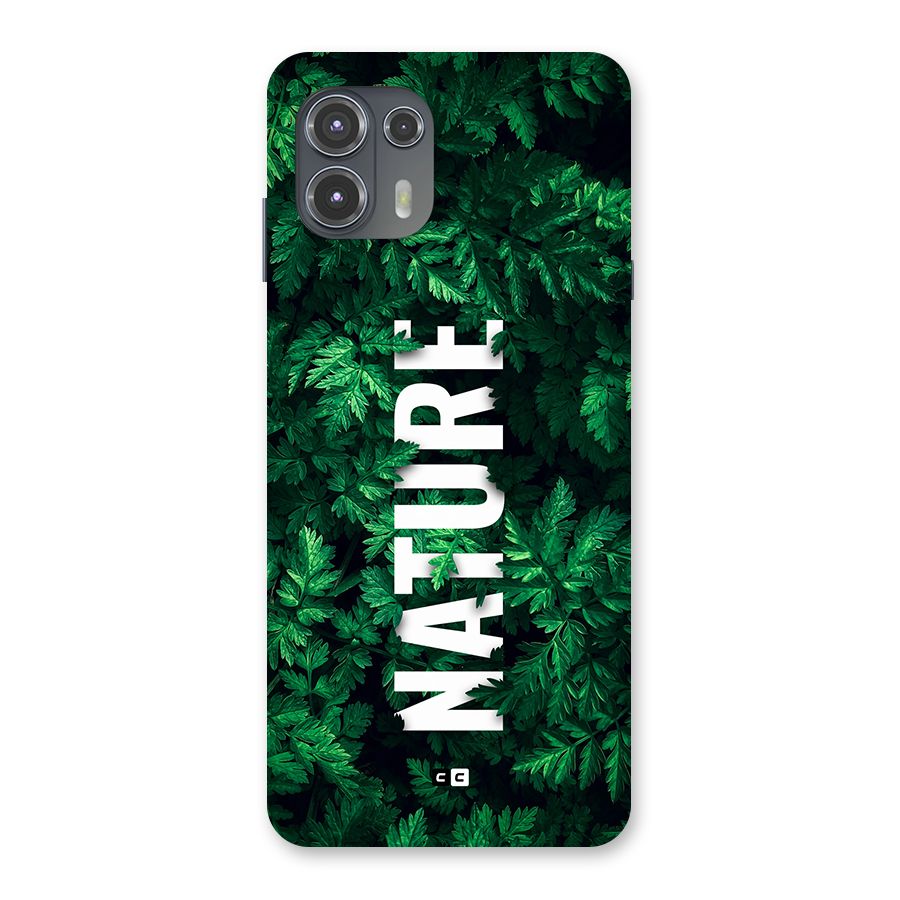 Nature Leaves Back Case for Motorola Edge 20 Fusion