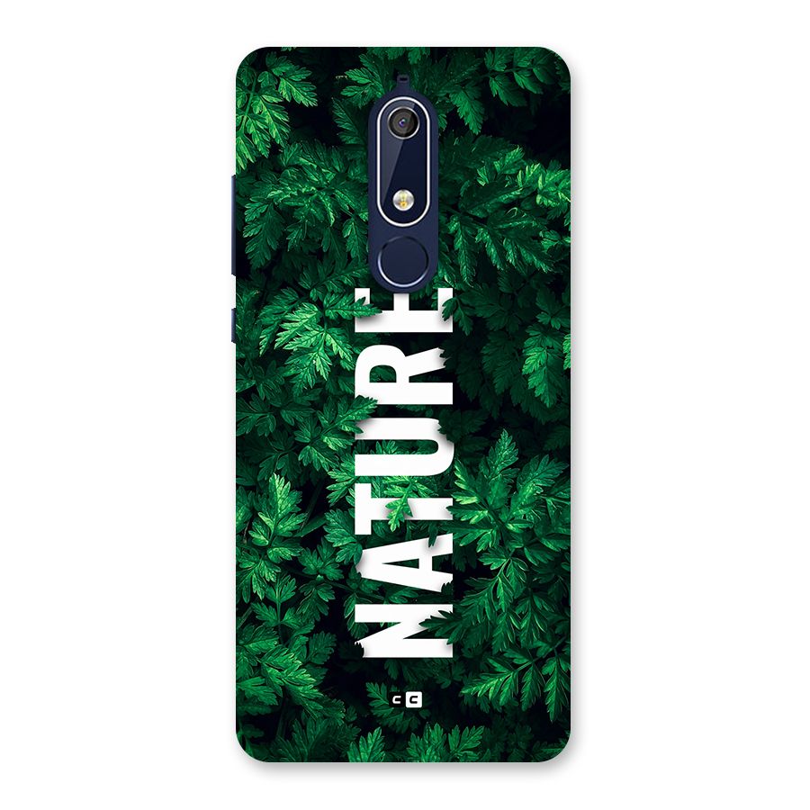 Nature Leaves Back Case for Nokia 5.1