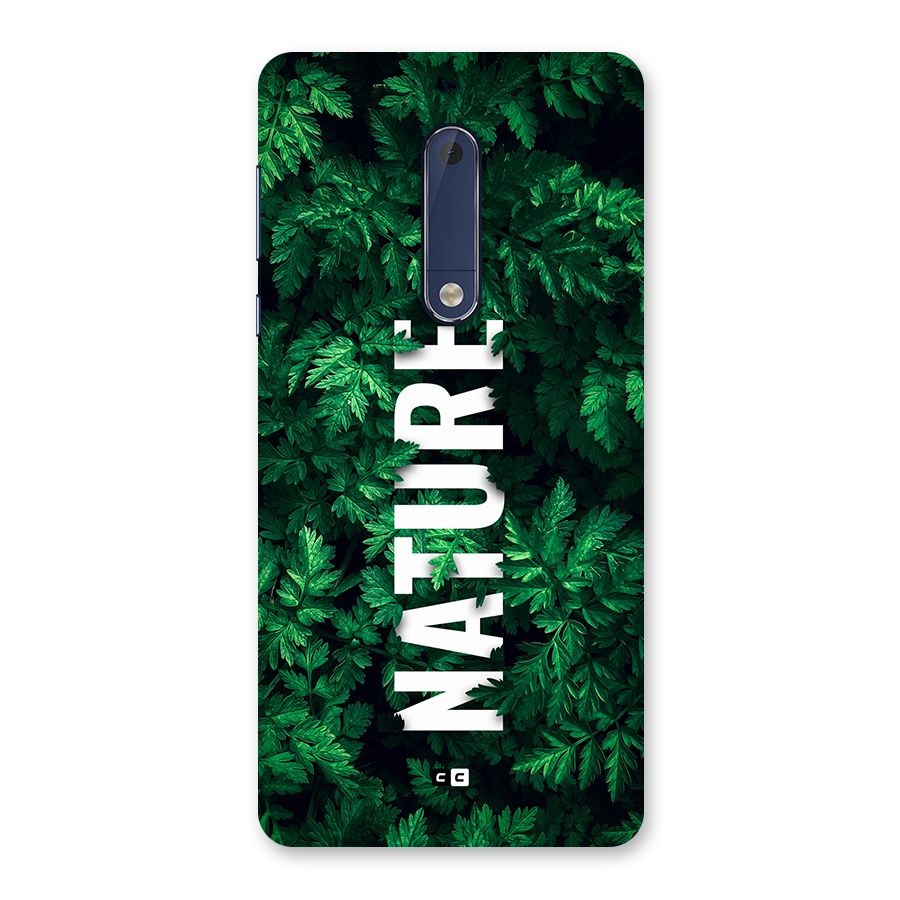 Nature Leaves Back Case for Nokia 5