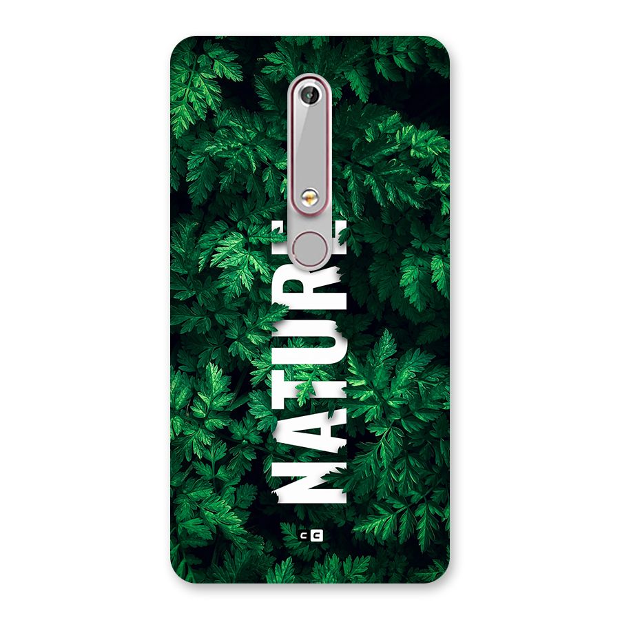Nature Leaves Back Case for Nokia 6.1
