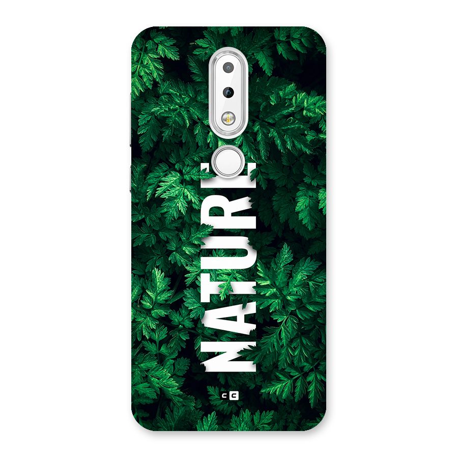 Nature Leaves Back Case for Nokia 6.1 Plus