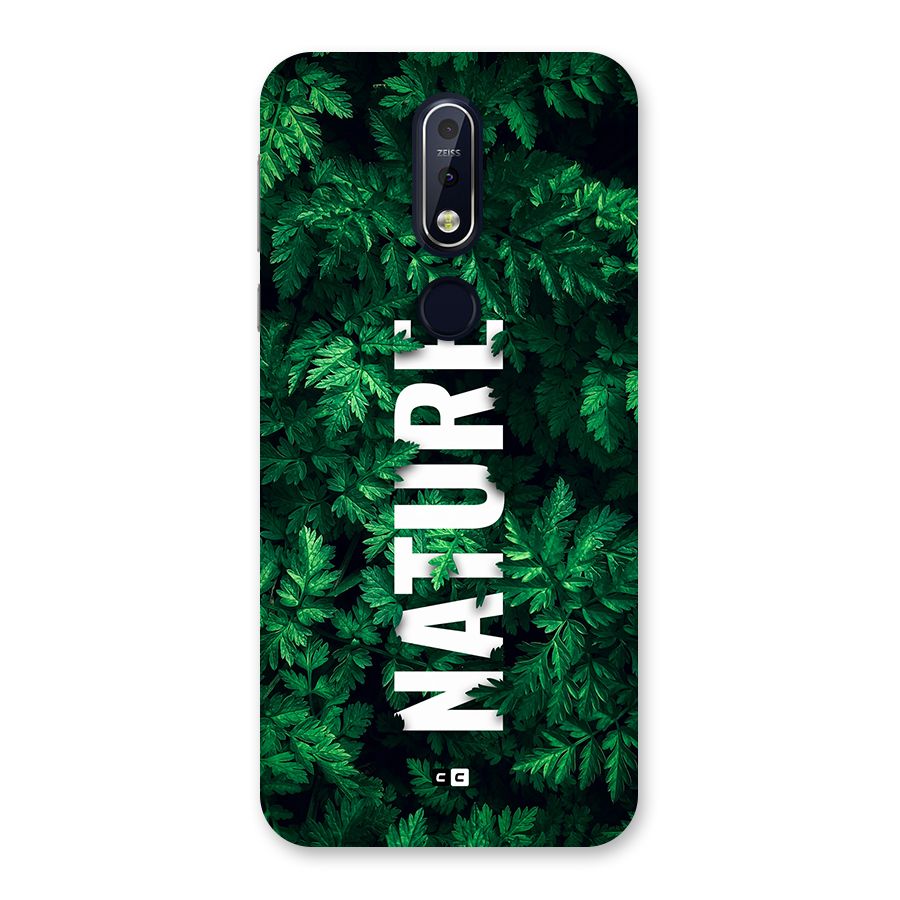 Nature Leaves Back Case for Nokia 7.1