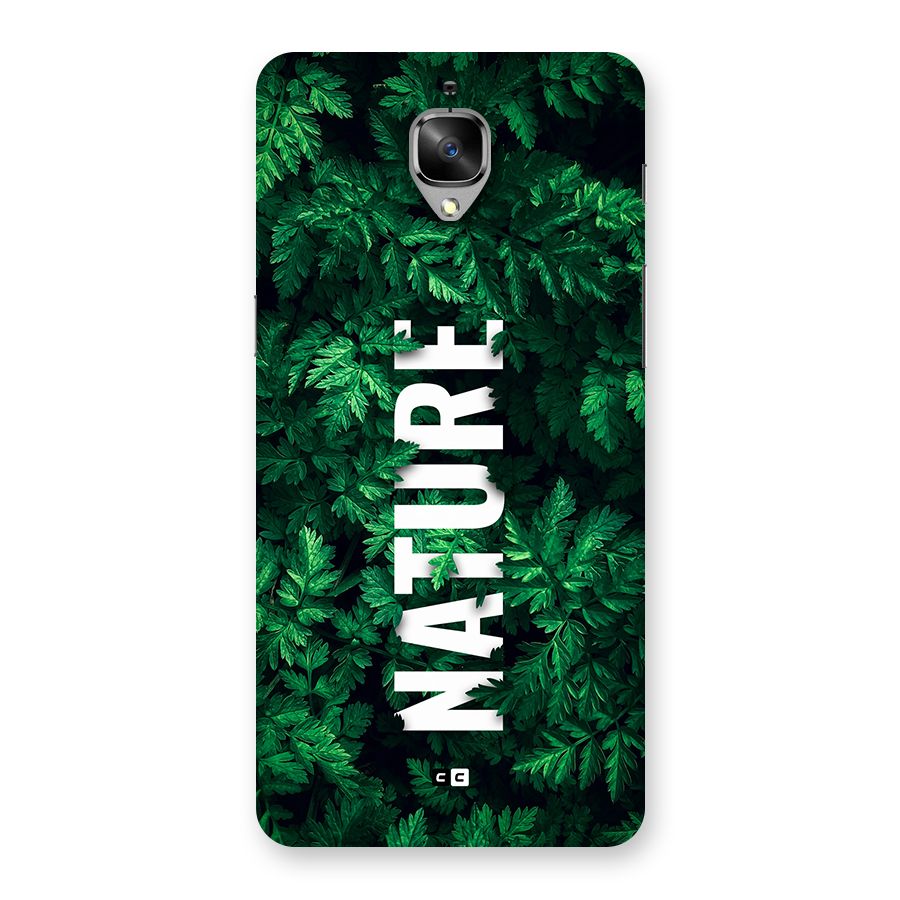 Nature Leaves Back Case for OnePlus 3