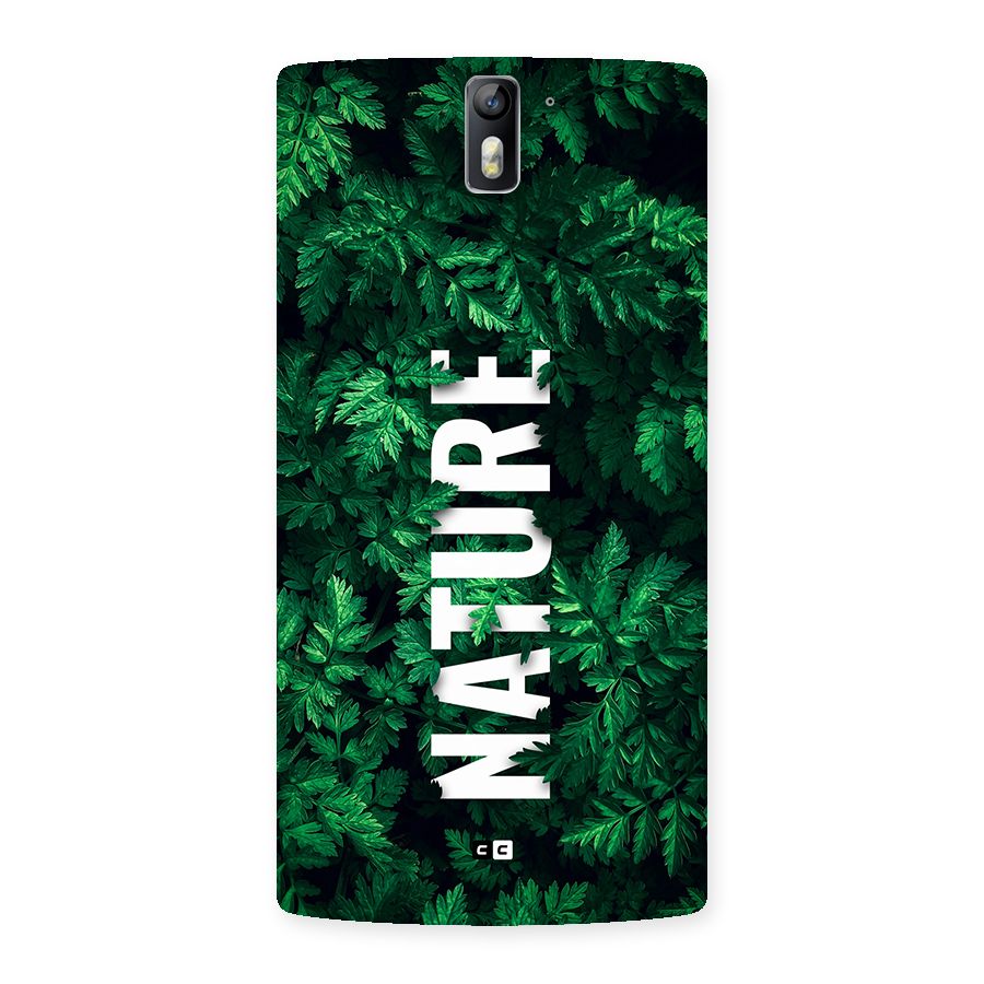 Nature Leaves Back Case for OnePlus One