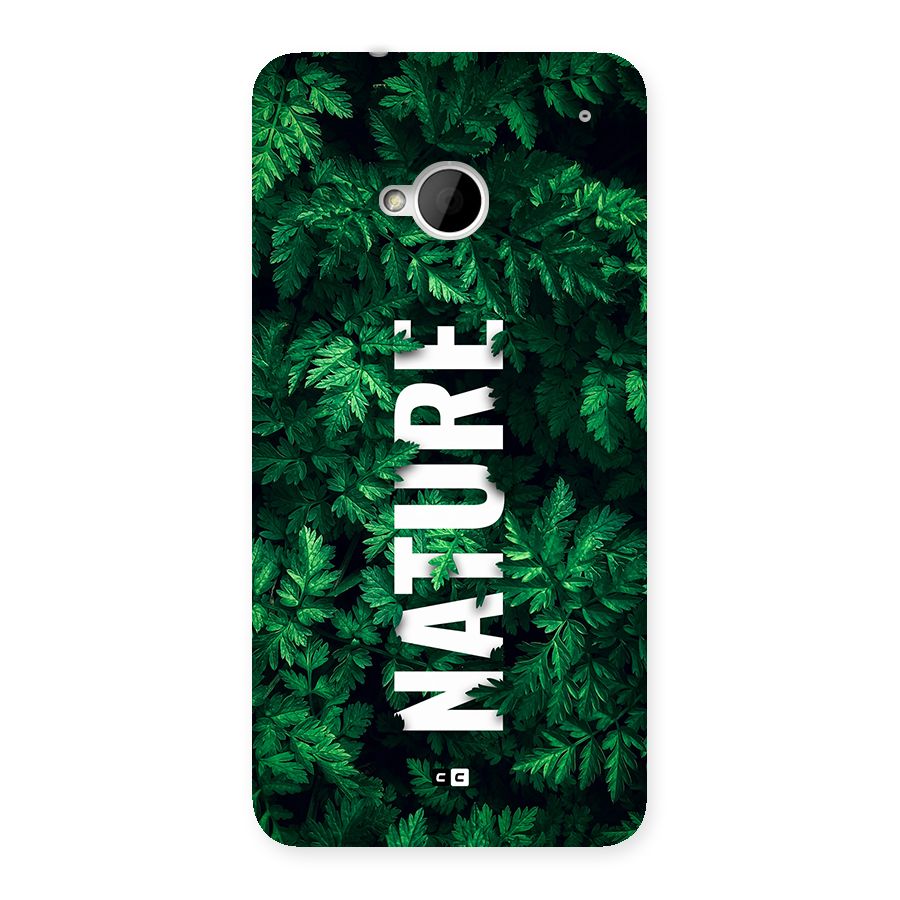 Nature Leaves Back Case for One M7 (Single Sim)