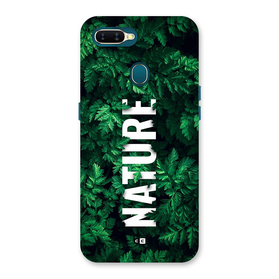 Nature Leaves Back Case for Oppo A12