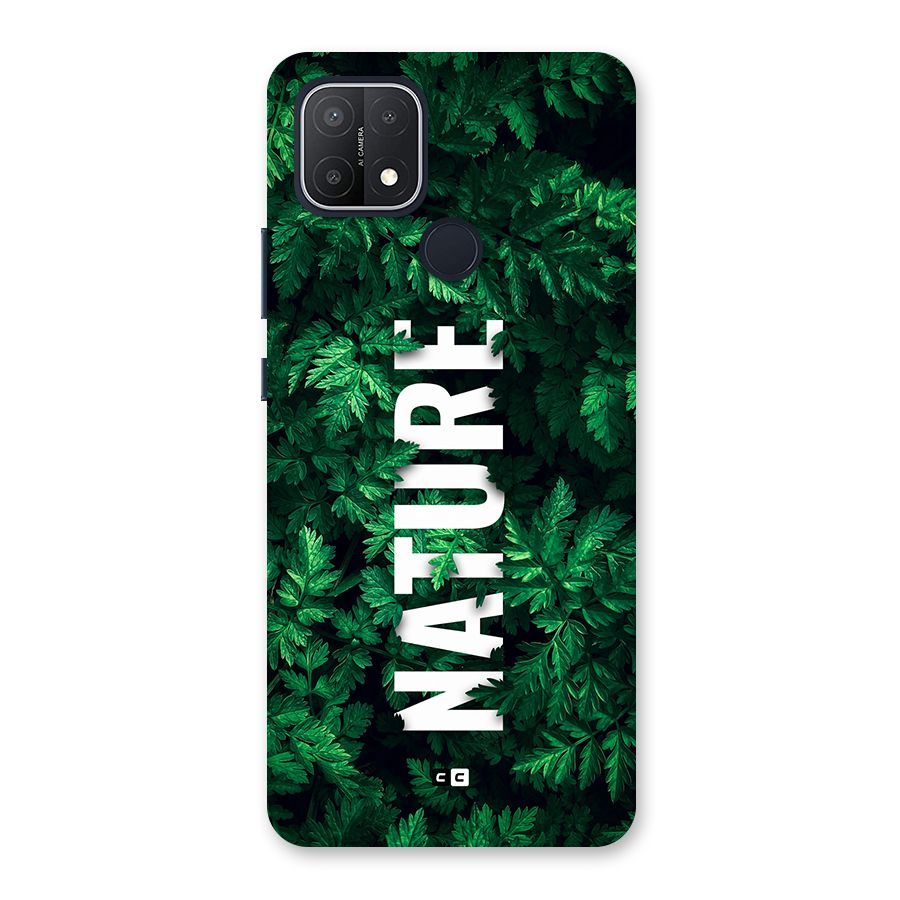 Nature Leaves Back Case for Oppo A15