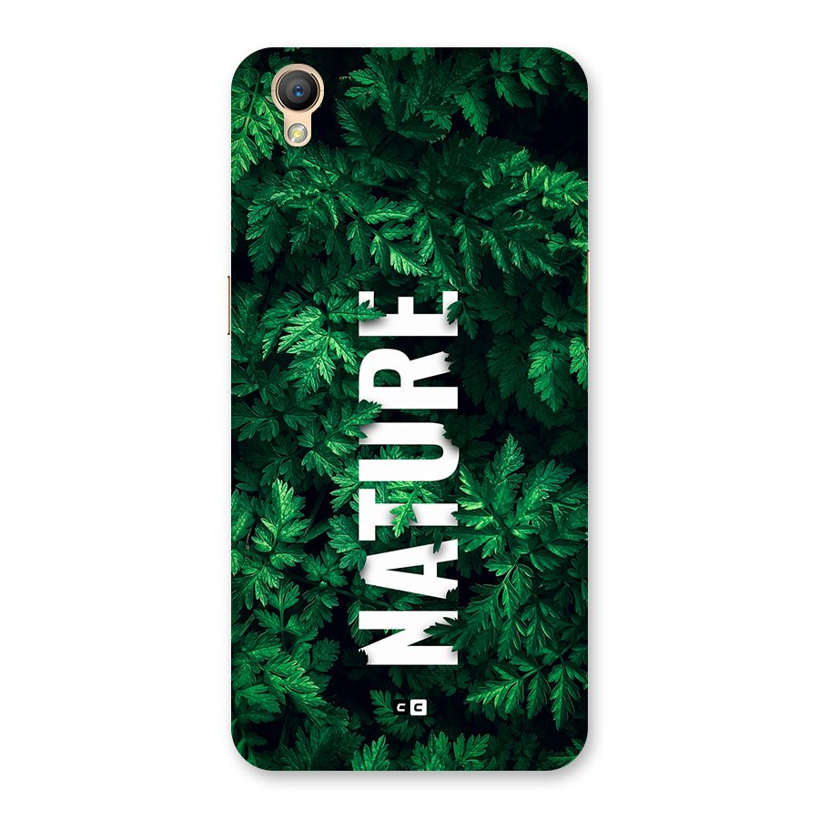 Nature Leaves Back Case for Oppo A37