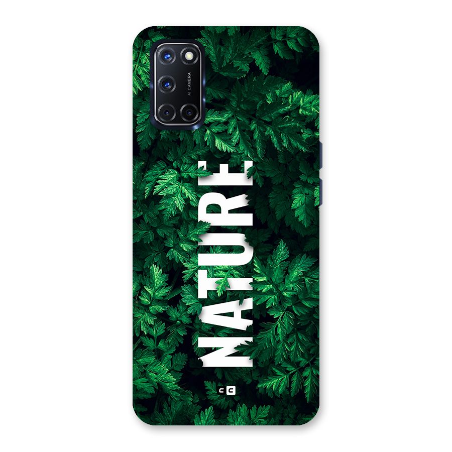 Nature Leaves Back Case for Oppo A52