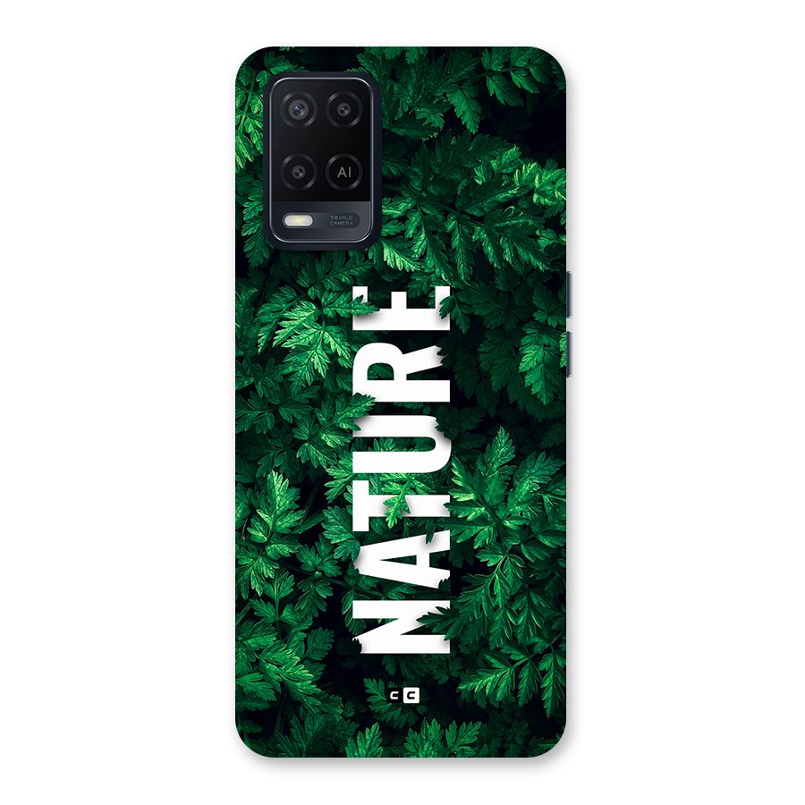 Nature Leaves Back Case for Oppo A54