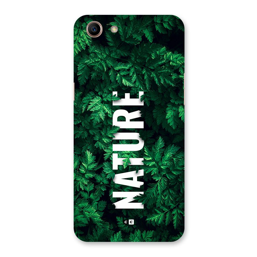 Nature Leaves Back Case for Oppo A83 (2018)