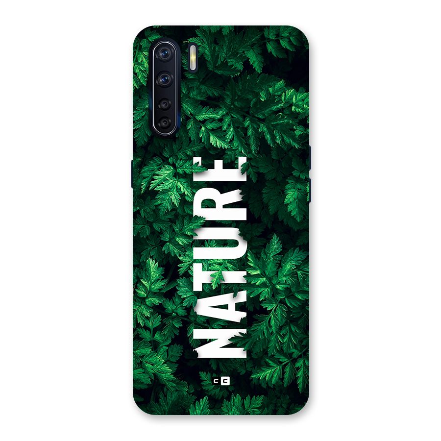 Nature Leaves Back Case for Oppo F15