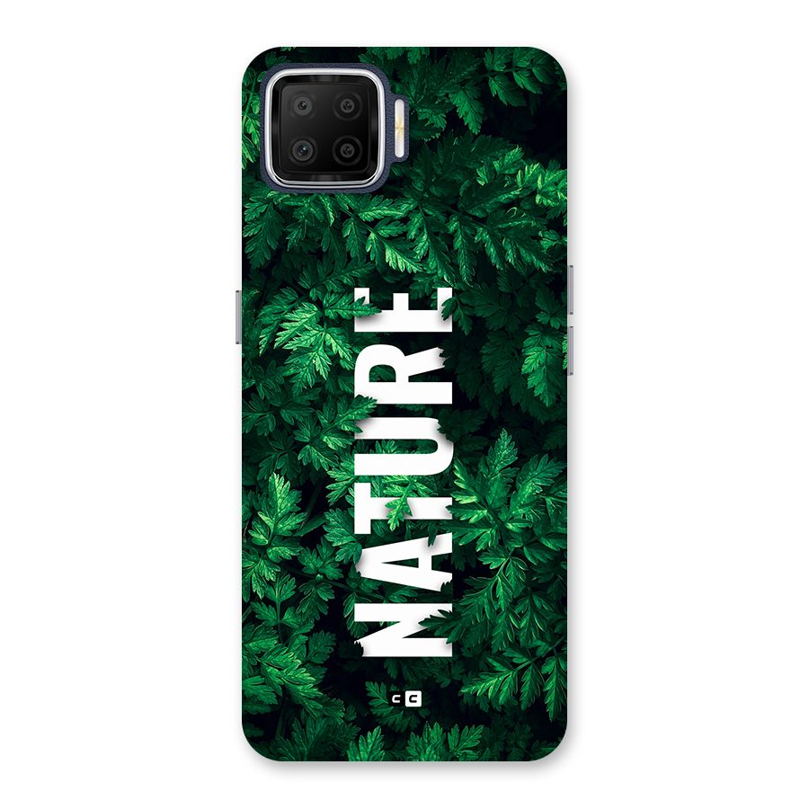Nature Leaves Back Case for Oppo F17