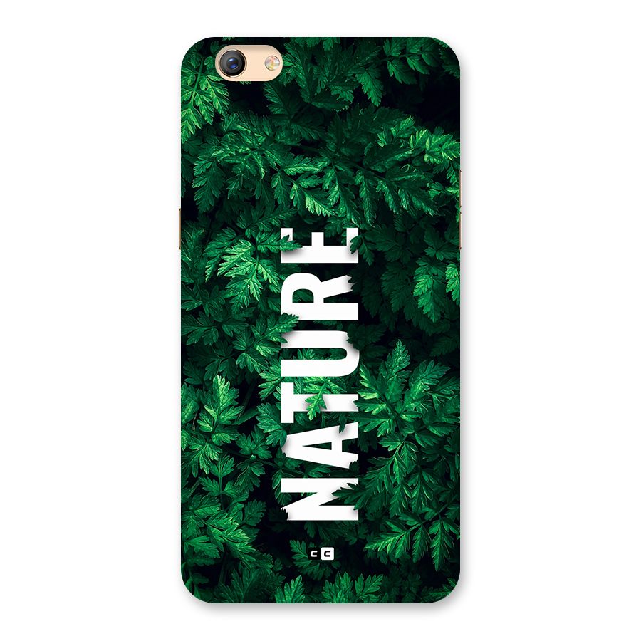 Nature Leaves Back Case for Oppo F3 Plus