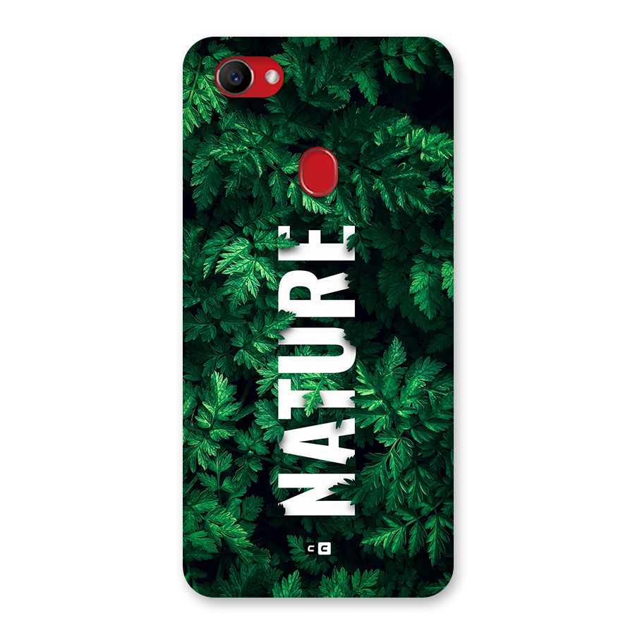 Nature Leaves Back Case for Oppo F7