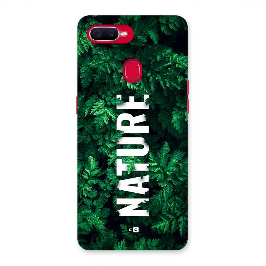Nature Leaves Back Case for Oppo F9 Pro