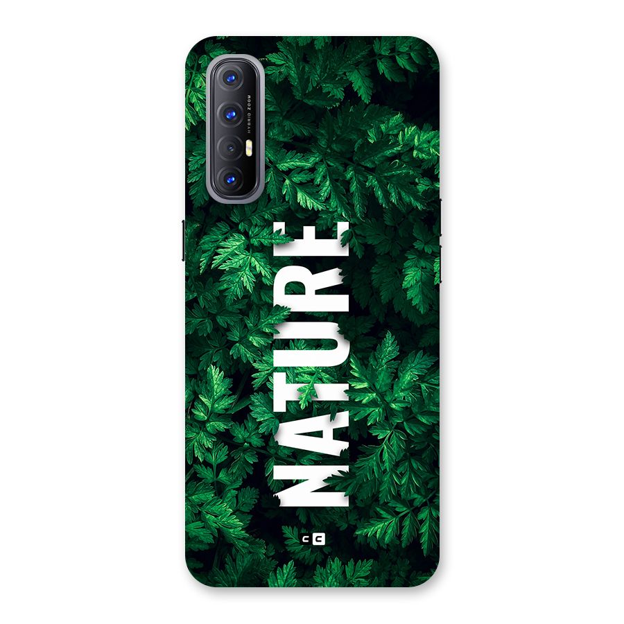 Nature Leaves Back Case for Oppo Reno3 Pro