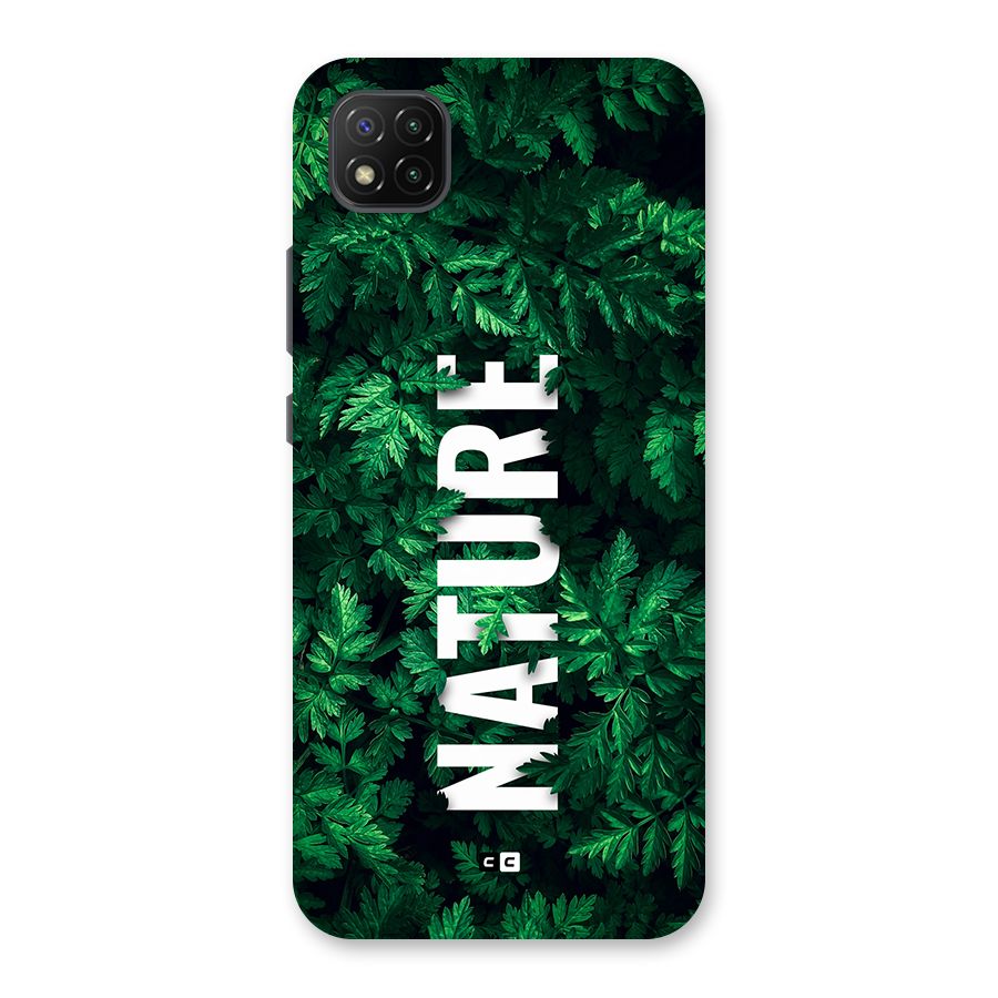 Nature Leaves Back Case for Poco C3