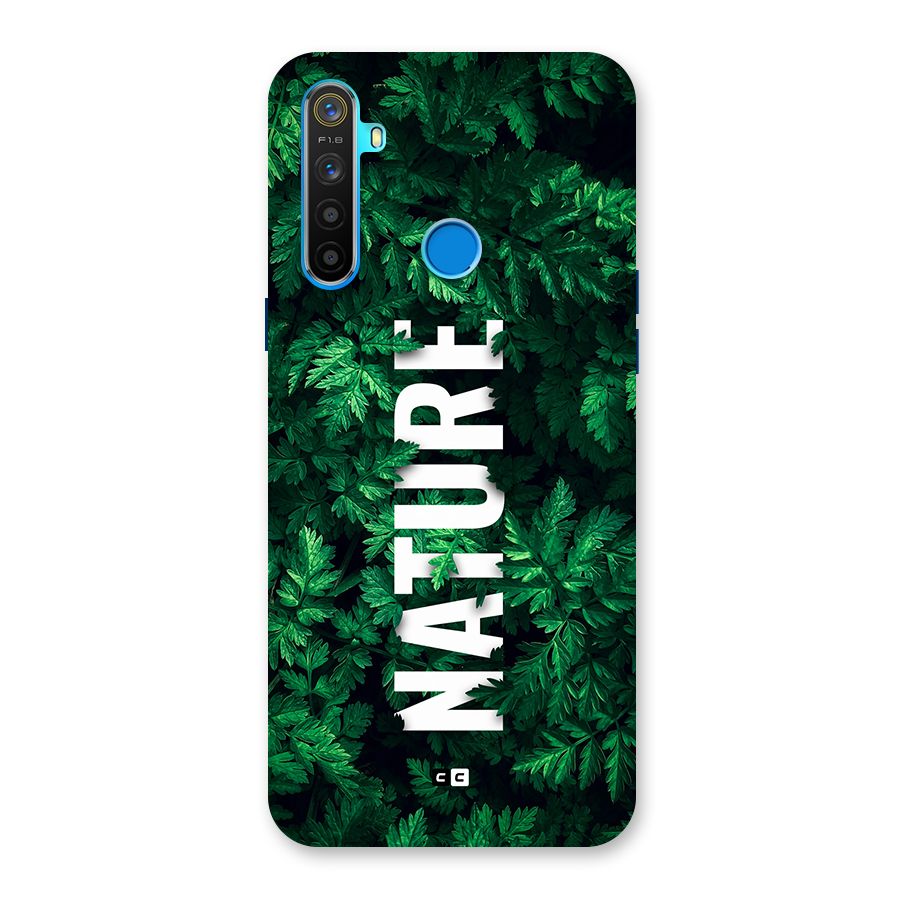 Nature Leaves Back Case for Realme 5