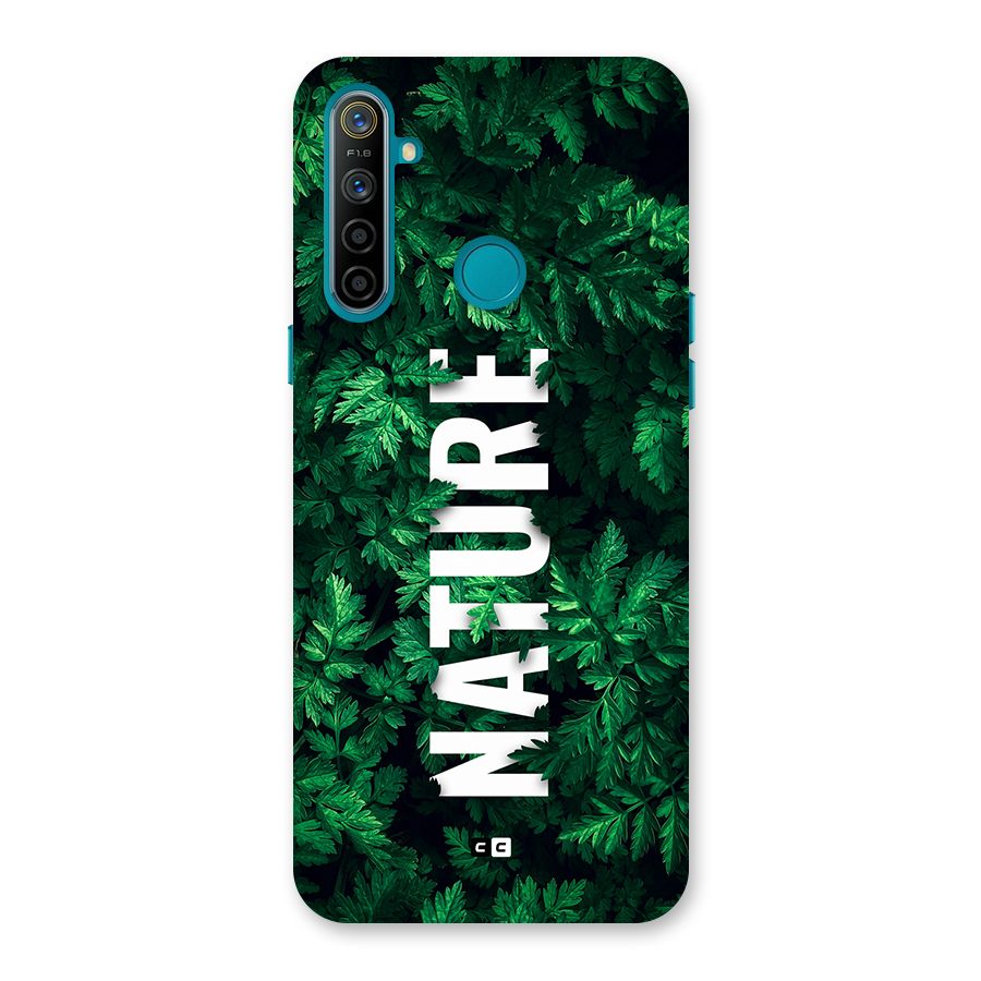 Nature Leaves Back Case for Realme 5i