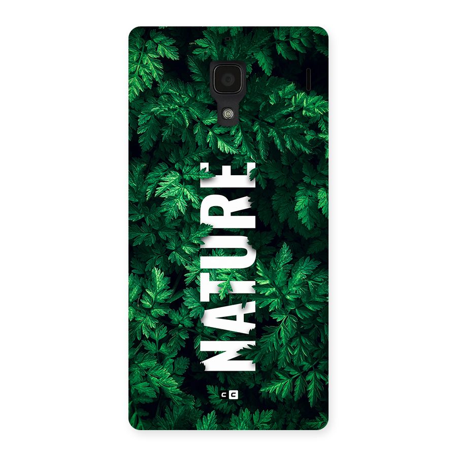 Nature Leaves Back Case for Redmi 1s