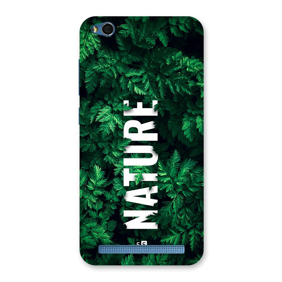 Nature Leaves Back Case for Redmi 5A
