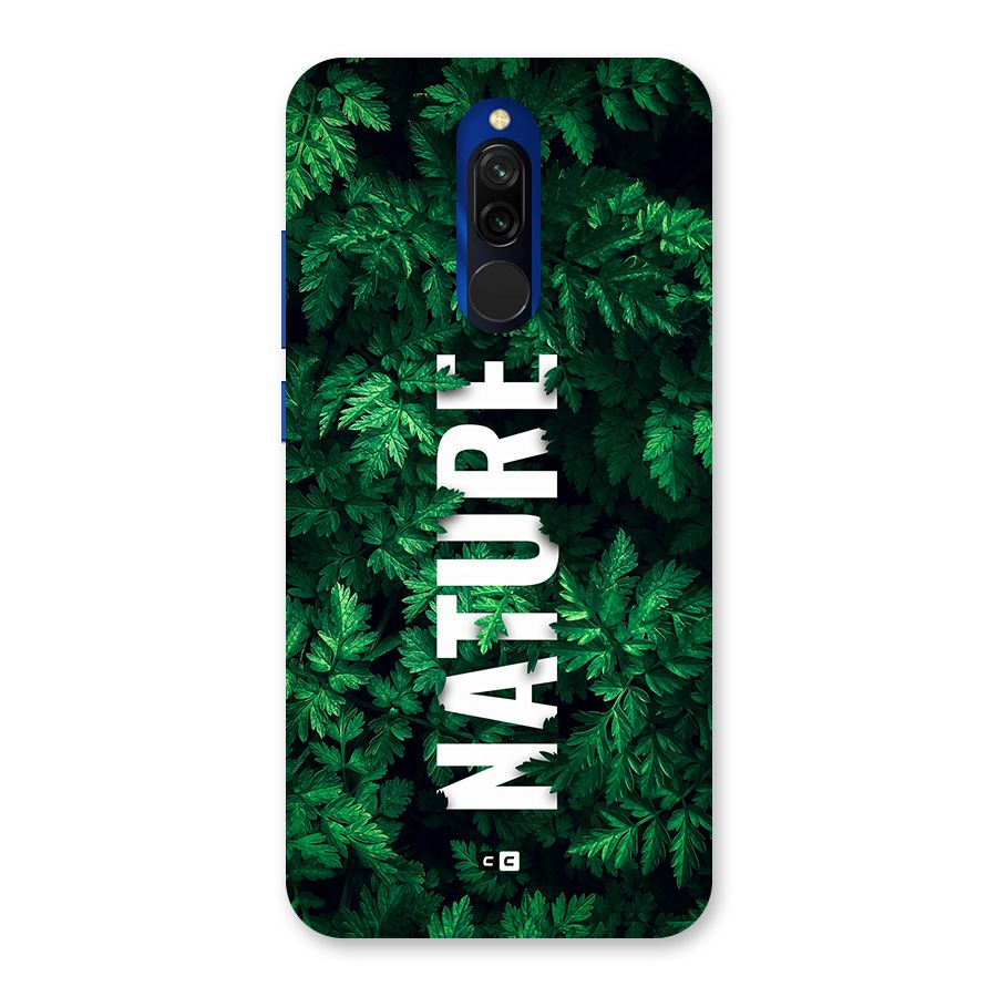 Nature Leaves Back Case for Redmi 8