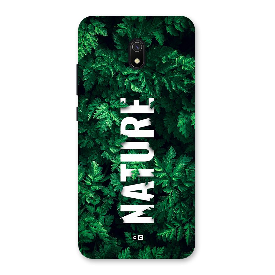 Nature Leaves Back Case for Redmi 8A