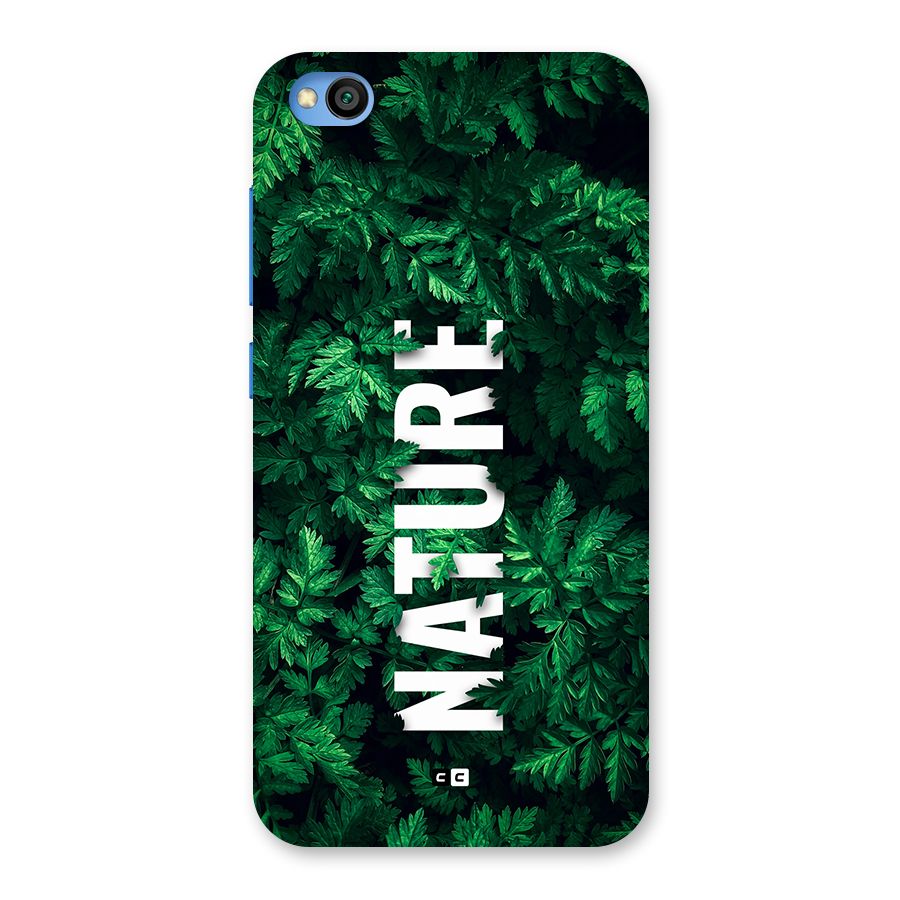 Nature Leaves Back Case for Redmi Go