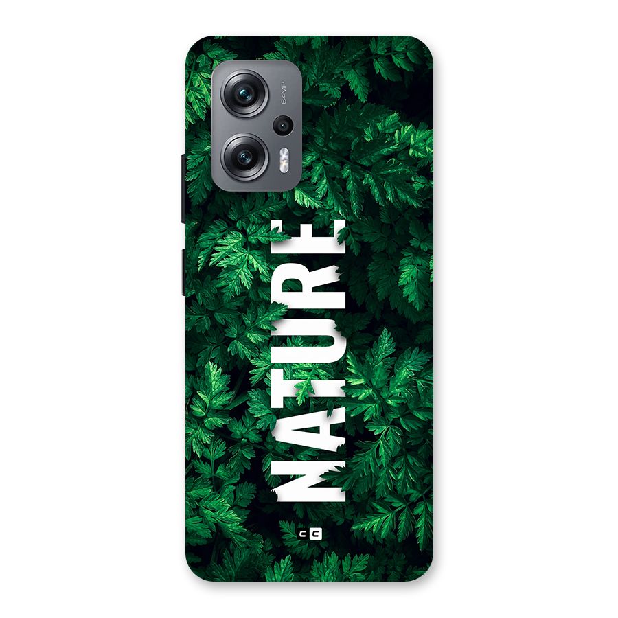 Nature Leaves Back Case for Redmi K50i