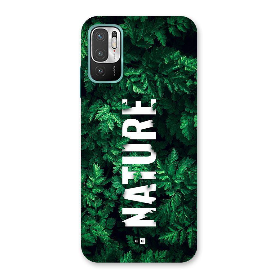 Nature Leaves Back Case for Redmi Note 10T 5G