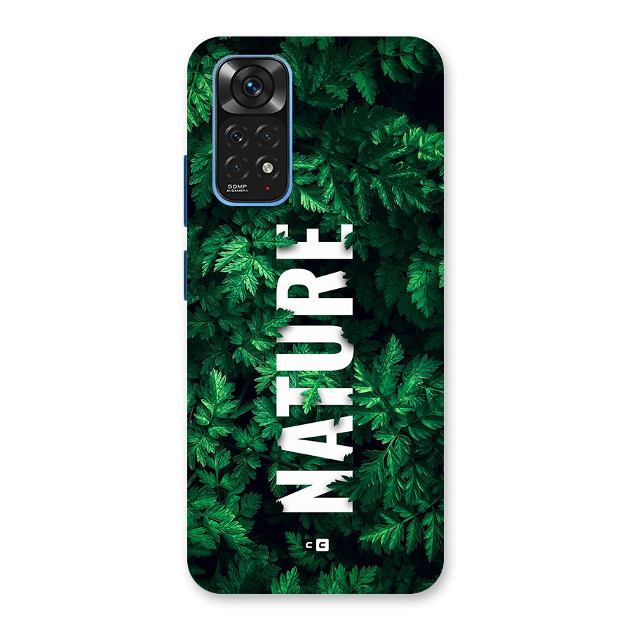 Nature Leaves Back Case for Redmi Note 11S