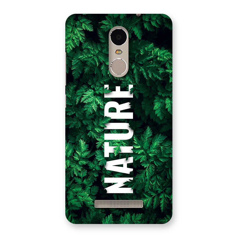 Nature Leaves Back Case for Redmi Note 3