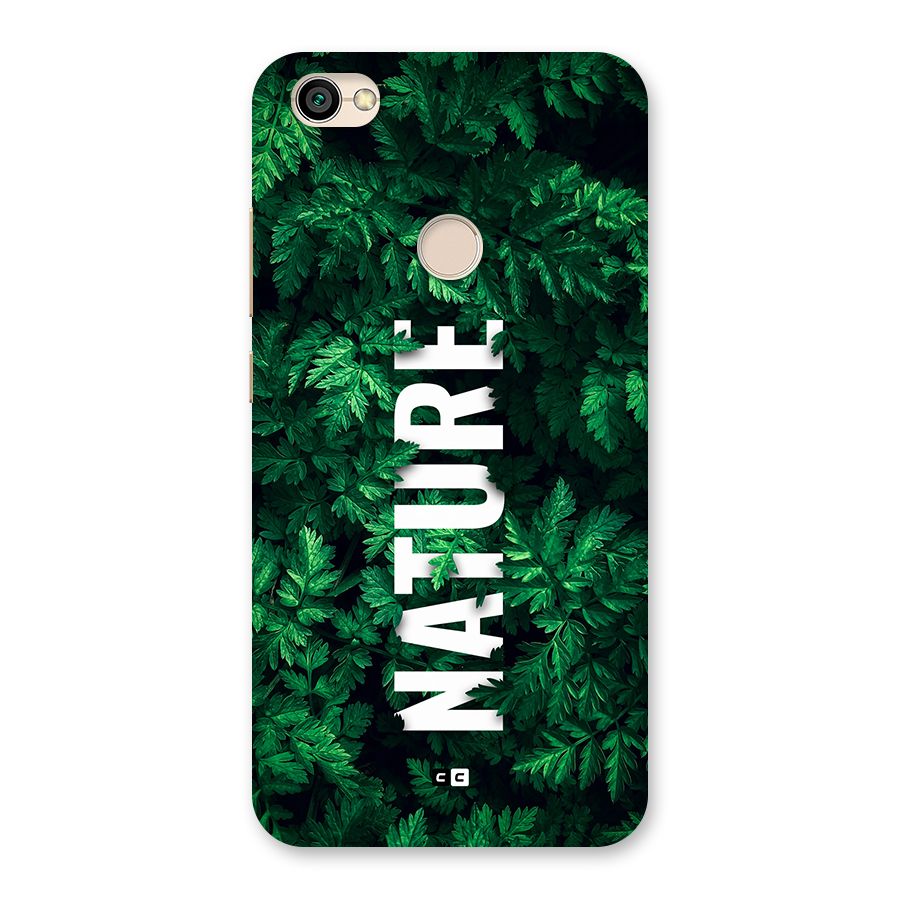 Nature Leaves Back Case for Redmi Y1 2017