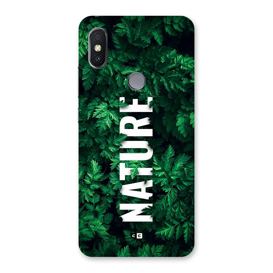 Nature Leaves Back Case for Redmi Y2