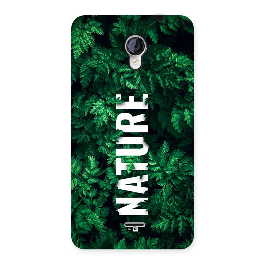 Nature Leaves Back Case for Unite 2 A106