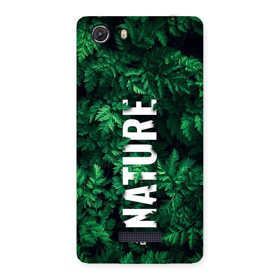 Nature Leaves Back Case for Unite 3