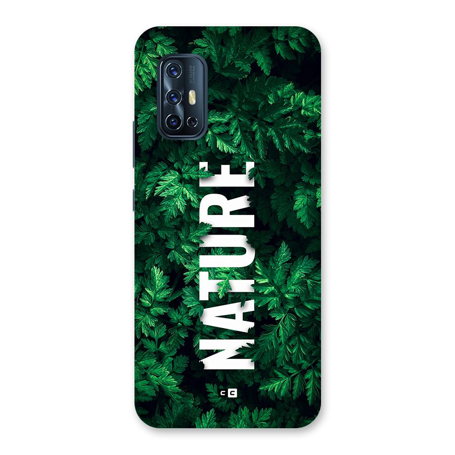 Nature Leaves Back Case for Vivo V17