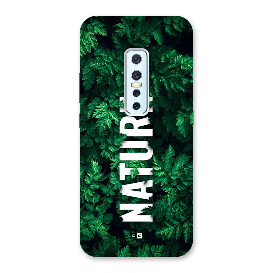 Nature Leaves Back Case for Vivo V17 Pro