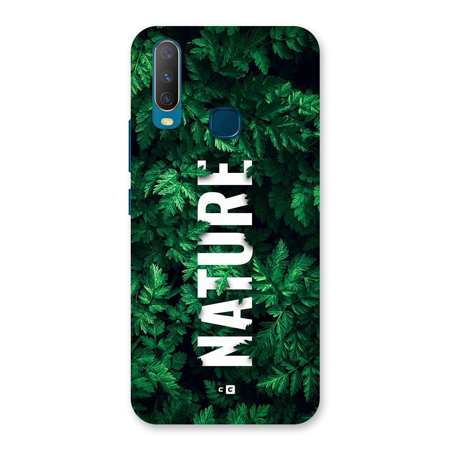 Nature Leaves Back Case for Vivo Y11