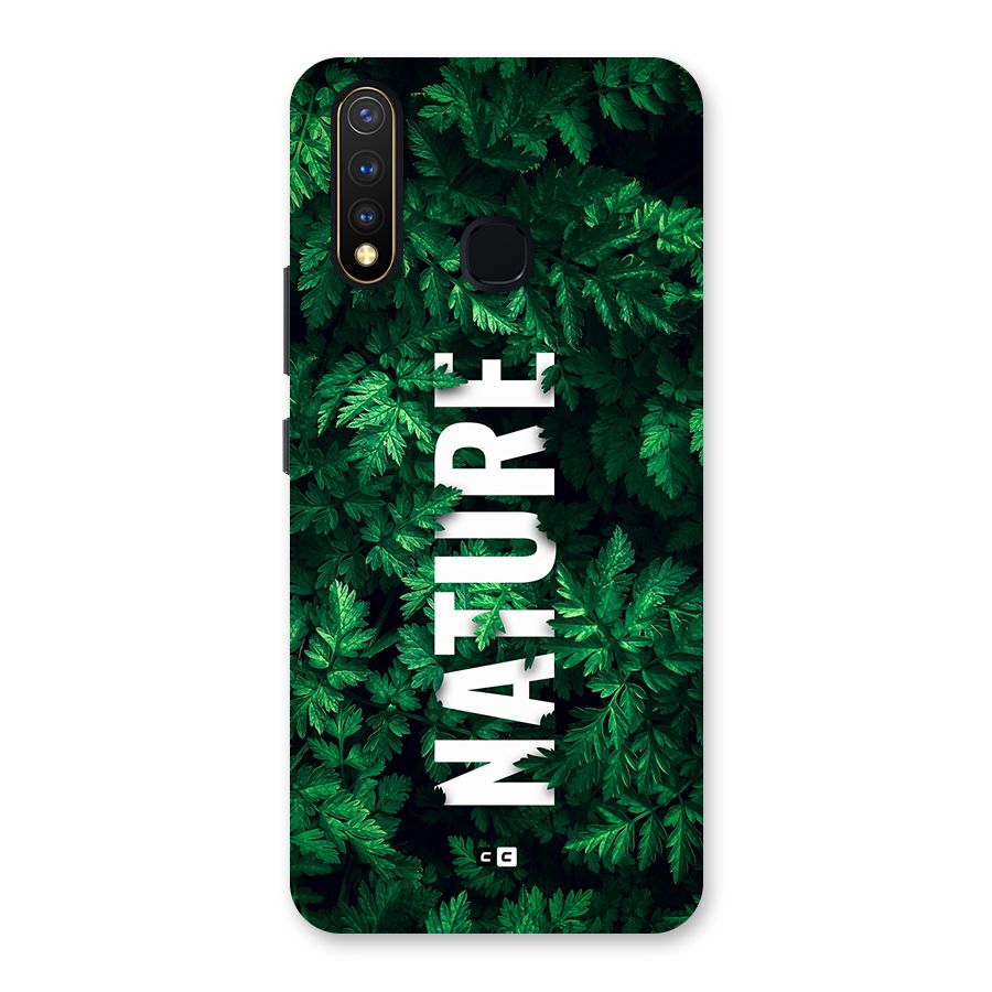 Nature Leaves Back Case for Vivo Y19