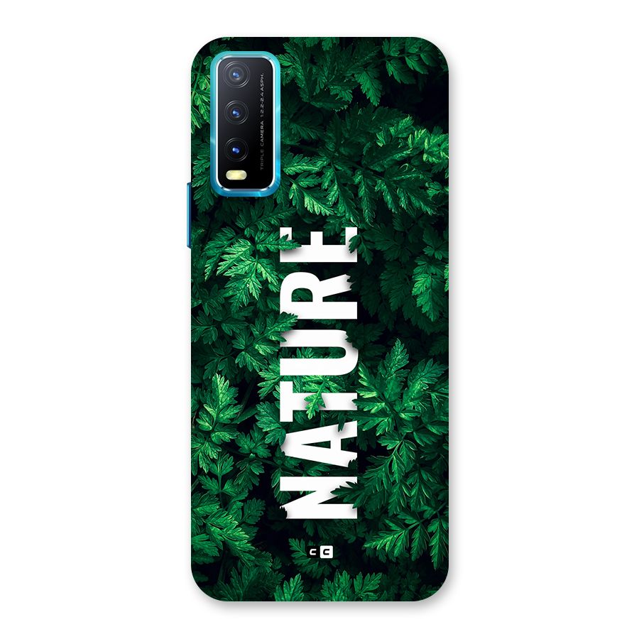 Nature Leaves Back Case for Vivo Y20
