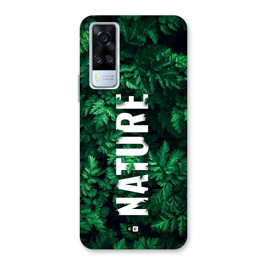Nature Leaves Back Case for Vivo Y31