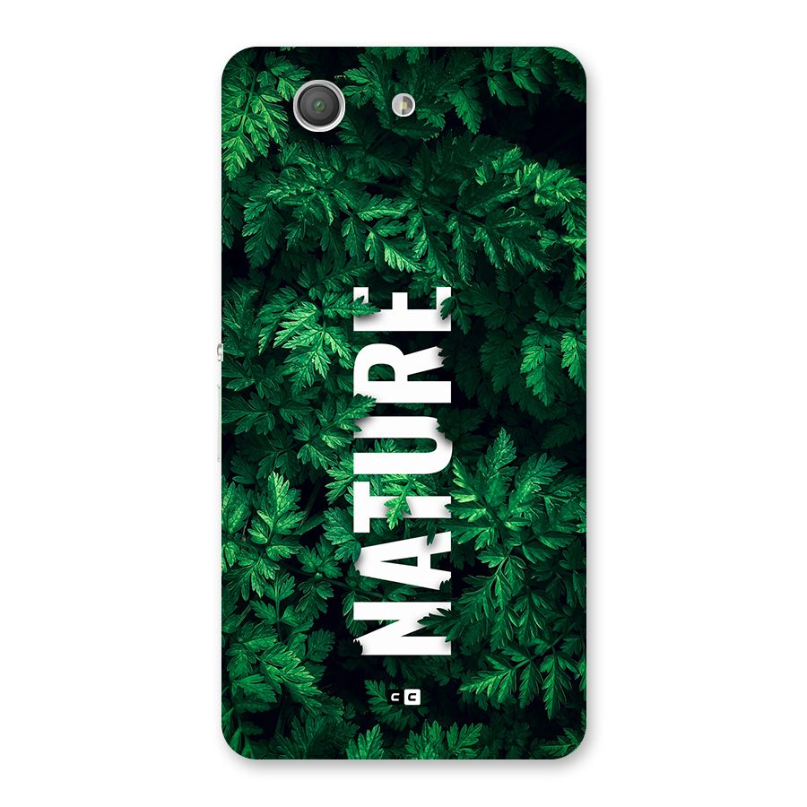 Nature Leaves Back Case for Xperia Z3 Compact