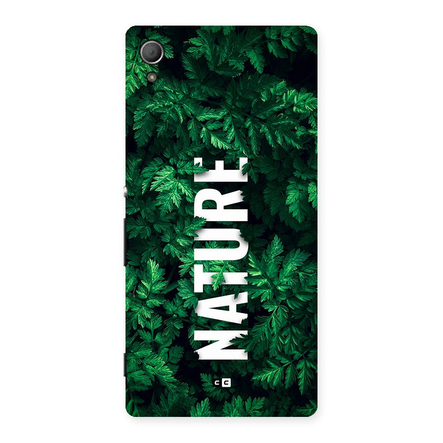 Nature Leaves Back Case for Xperia Z3 Plus