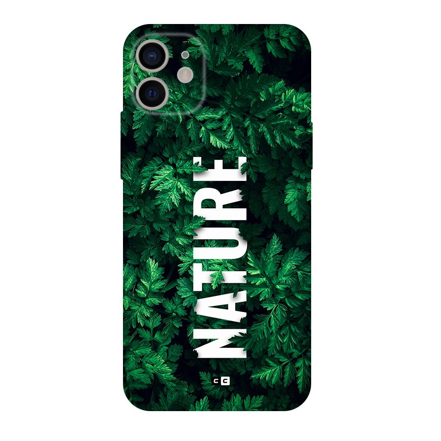 Nature Leaves Back Case for iPhone 11